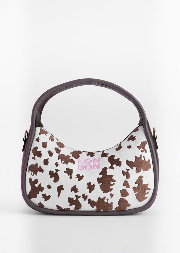 Mini cartera Charm vaca