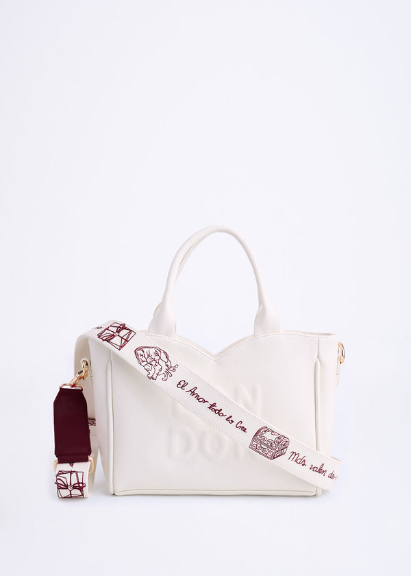 Cartera Malibú Marfil