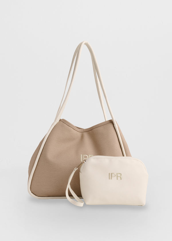 Shopper Palermo Personalizada Mocca- Marfil